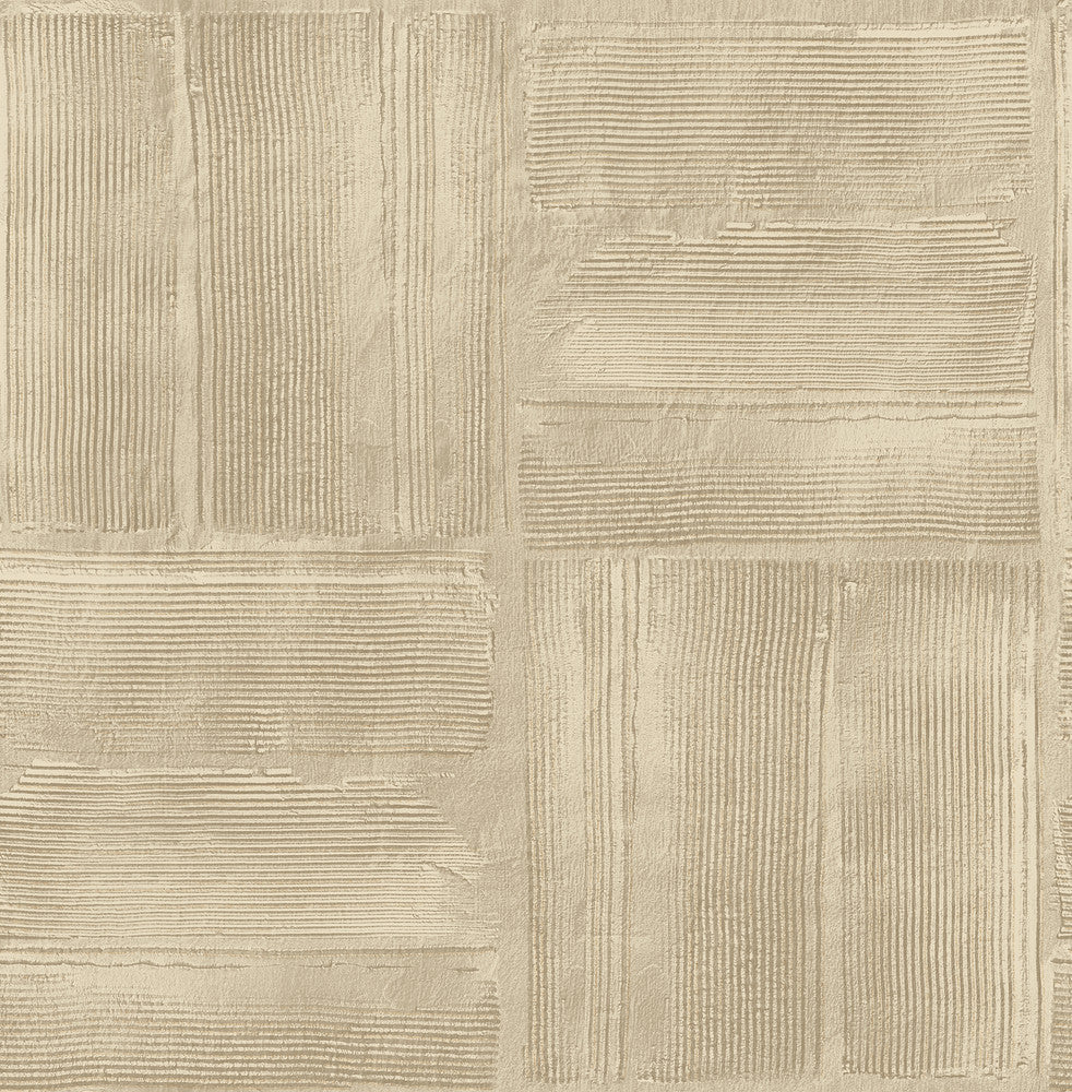 Jasper Neutral Block Texture Wallpaper by Advantage Fusion Covers about 56.4 square feet 20.5-in by 33-ft long roll Unpasted 20.9 - Fabric Carolina -