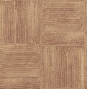 Jasper Rust Block Texture Wallpaper by Advantage
