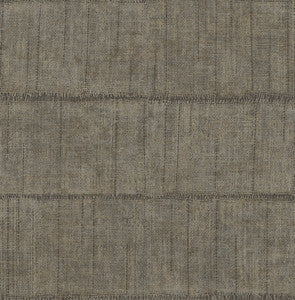 Blake Dark Grey Texture Stripe Wallpaper by Advantage