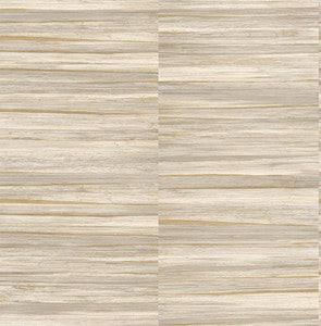 Rowan Wheat Faux Grasscloth Wallpaper by Advantage