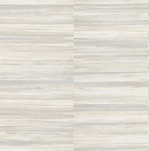 Rowan White Faux Grasscloth Wallpaper by Advantage