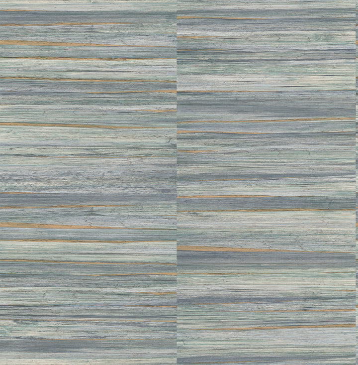 Rowan Blue Faux Grasscloth Wallpaper by Advantage Fusion Covers about 56.4 square feet 20.5-in by 33-ft long roll Unpasted 10.4 - Fabric Carolina -