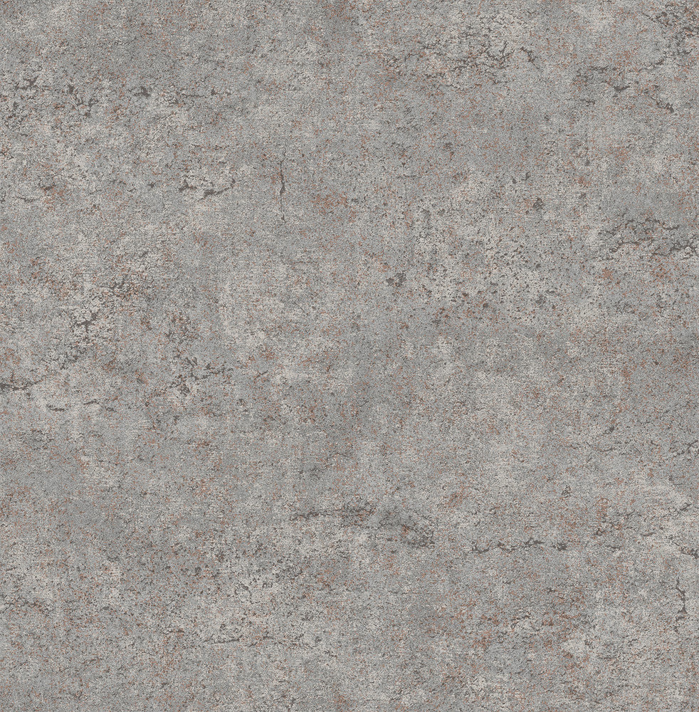 Colt Grey Cement Wallpaper by Advantage Fusion Covers about 56.4 square feet 20.5-in by 33-ft long roll Unpasted 10.4 - Fabric Carolina -