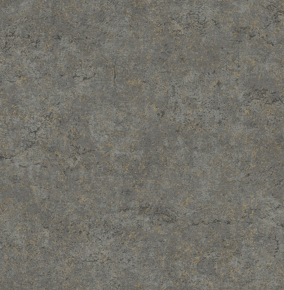 Colt Charcoal Cement Wallpaper by Advantage Fusion Covers about 56.4 square feet 20.5-in by 33-ft long roll Unpasted 10.4 - Fabric Carolina -