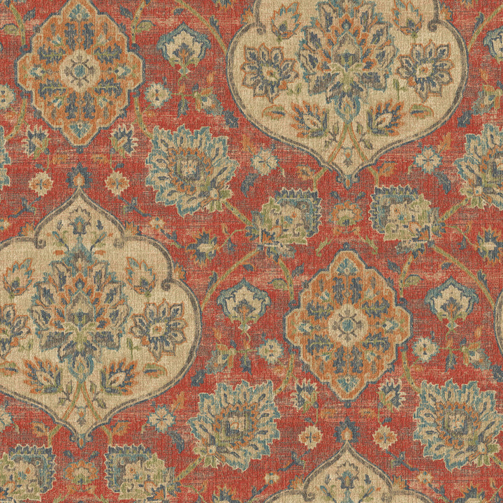 Caspian Henna 412550 by PKL Studio Fabric 100% polyester China 50000 Horizontal: 13.5 and Vertical: 25.25 54 - Fabric Carolina -