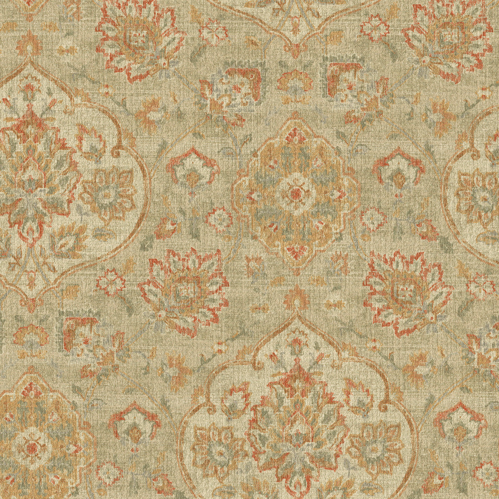 Caspian Sesame 412552 by PKL Studio Fabric 100% polyester China 50000 Horizontal: 13.5 and Vertical: 25.25 54 - Fabric Carolina -