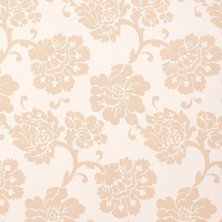 Albero Floreale Damask Petal 5003621 by Schumacher Wallpaper Palazzo 13.5" - Fabric Carolina -