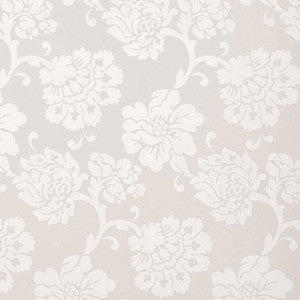 Albero Floreale Damask Grey 5003624 by Schumacher Wallpaper