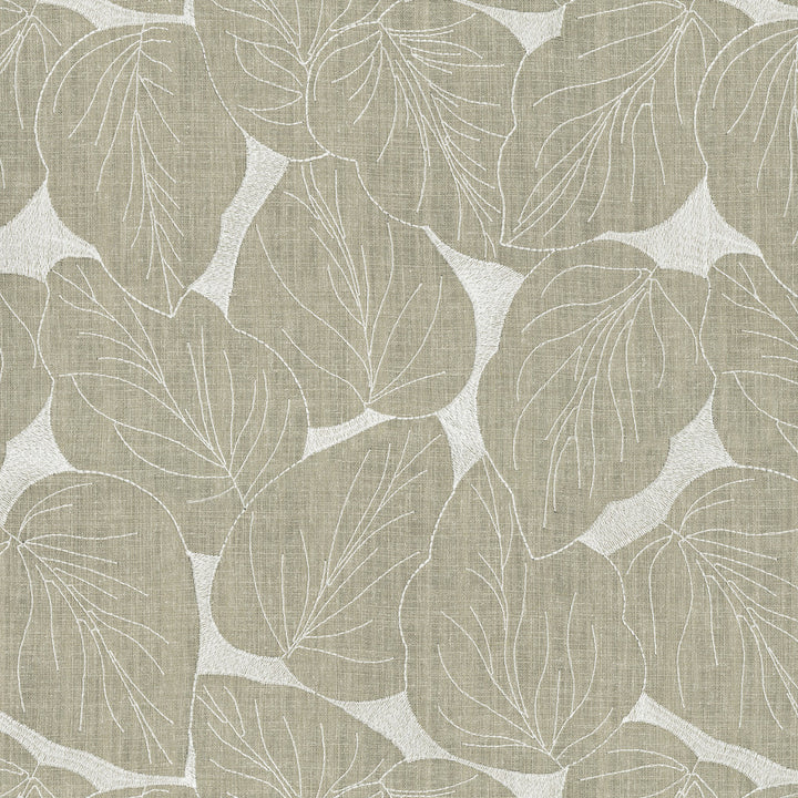 Philodendro Emb Linen 412583 by PKL Studio Fabric Base 70% Polyester, 30% Cotton Emb 100% polyester India 51000 Horizontal: 12.8 and Vertical: 15.5 54 - Fabric Carolina -