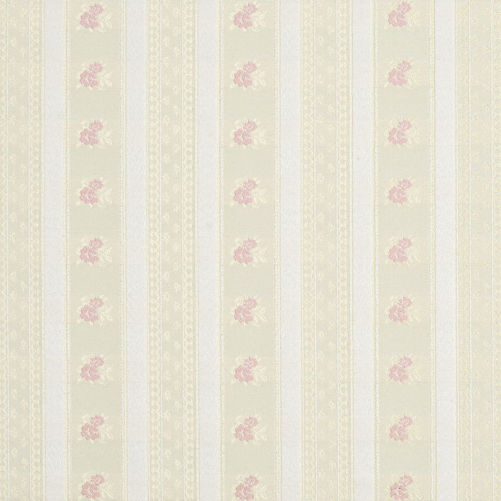 4125 Rose Stripe by Charlotte Fabric Timeless Treasures II 100% Woven Polyester Asia Exceeds 100,000 Wyzenbeek Rubs (Heavy Duty) Horizontal: 5" x Vertical: 1.75" 54 Inches - Fabric Carolina -