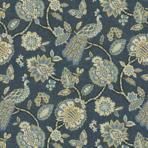 Pheasant & Fleur Navy 412600 by PKL Studio Fabric