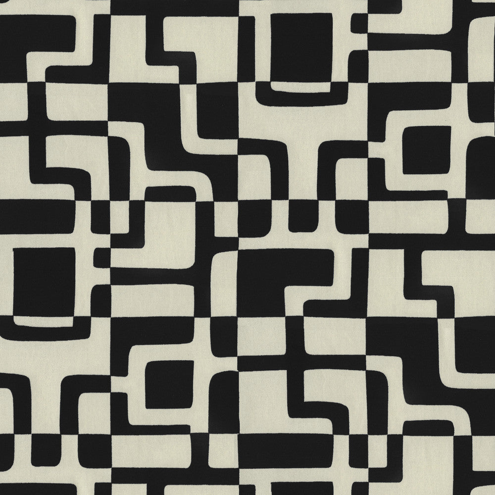 Positive Negative Domino 412630 by PKL Studio Fabric 100% cotton China 51000 Horizontal: 25.25 and Vertical: 27 54 - Fabric Carolina -
