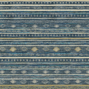 Trailhead Stripe Lapis 412830 by PKL Studio Fabric