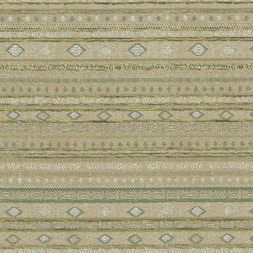 Trailhead Stripe Sage 412832 by PKL Studio Fabric 82% polyester, 18% cotton India 51000 Horizontal: 3.38 and Vertical: 15.5 54 - Fabric Carolina -