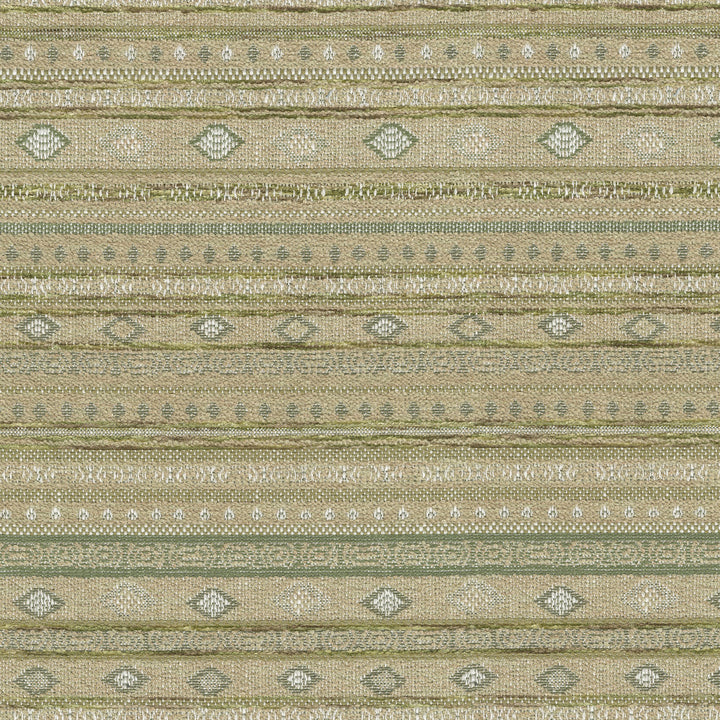Trailhead Stripe Sage 412832 by PKL Studio Fabric 82% polyester, 18% cotton India 51000 Horizontal: 3.38 and Vertical: 15.5 54 - Fabric Carolina -