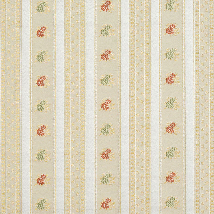 4129 Spring Stripe by Charlotte Fabric Timeless Treasures II 100% Woven Polyester Asia Exceeds 100,000 Wyzenbeek Rubs (Heavy Duty) Horizontal: 5" x Vertical: 1.75" 54 Inches - Fabric Carolina -