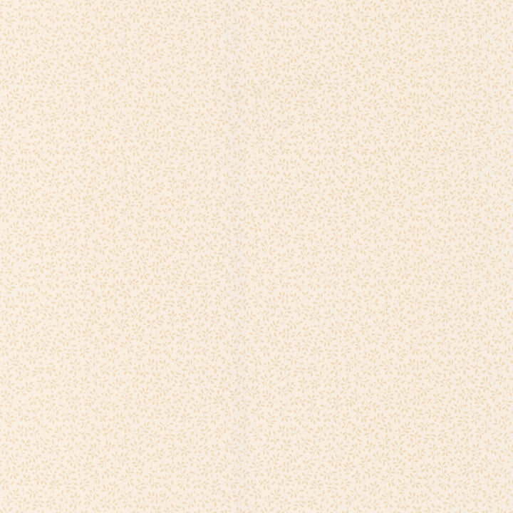 Hannah Beige Leaf Motif Wallpaper by Brewster Andover Miniatures VI Covers about 56.4 square feet 20.5-in by 33-ft long roll Prepasted 5.3 - Fabric Carolina -