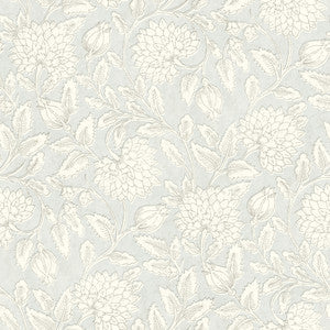 Vadouvan Light Blue Jacobean Trail Wallpaper by Chesapeake