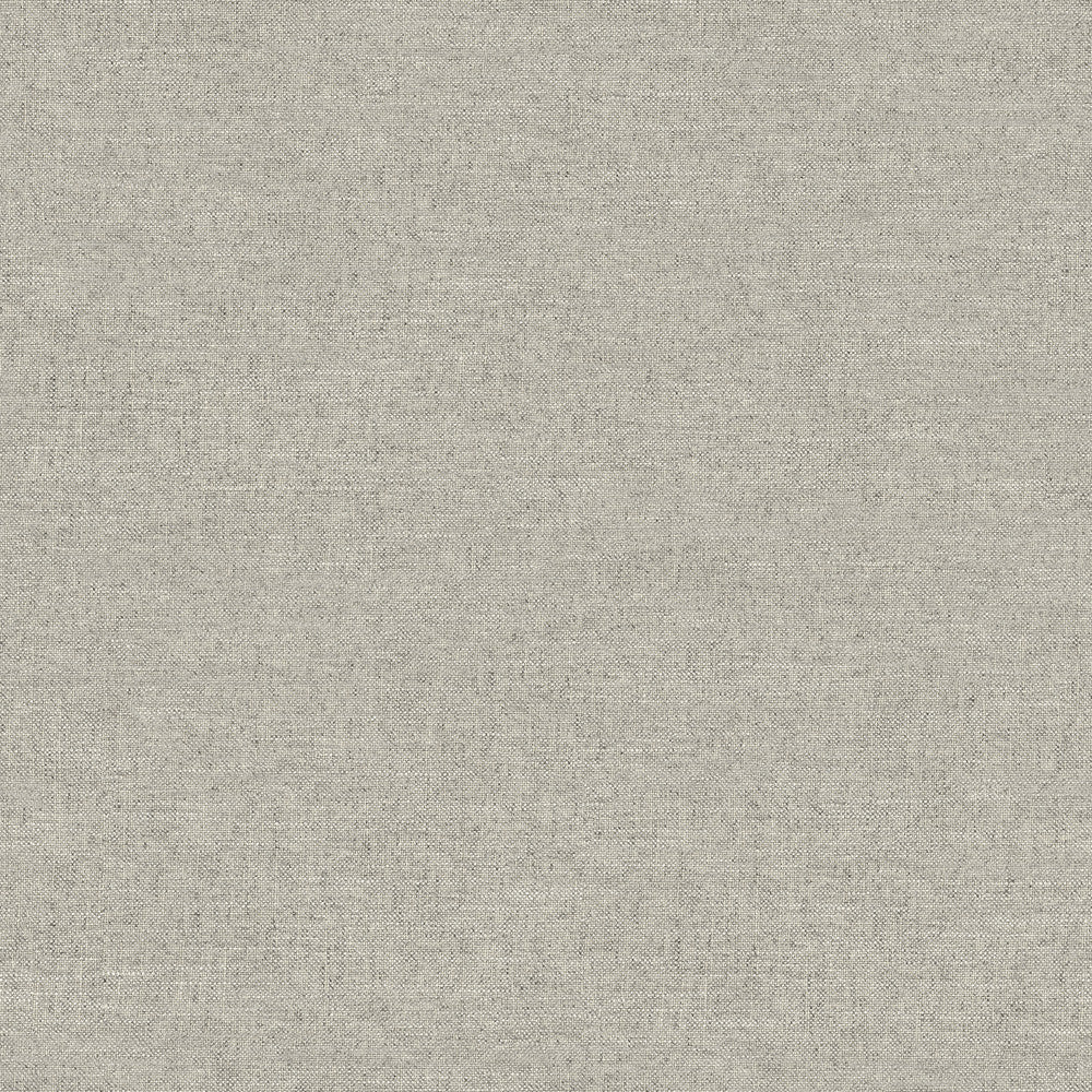 Chambray Grey Fabric Weave Wallpaper by Chesapeake Wildflower Covers about 56.4 square feet 20.5-in by 33-ft long roll Prepasted 0 - Fabric Carolina -