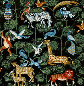 Rigby Multicolor Jungle Animals Wallpaper by A-Street Prints