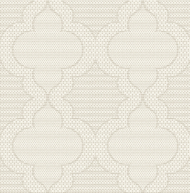 Ernest Taupe Quilted Quatrefoil Wallpaper by A-Street Prints Whimsy Covers about 56.4 square feet 20.5-in by 33-ft long roll Unpasted 10.4 - Fabric Carolina -