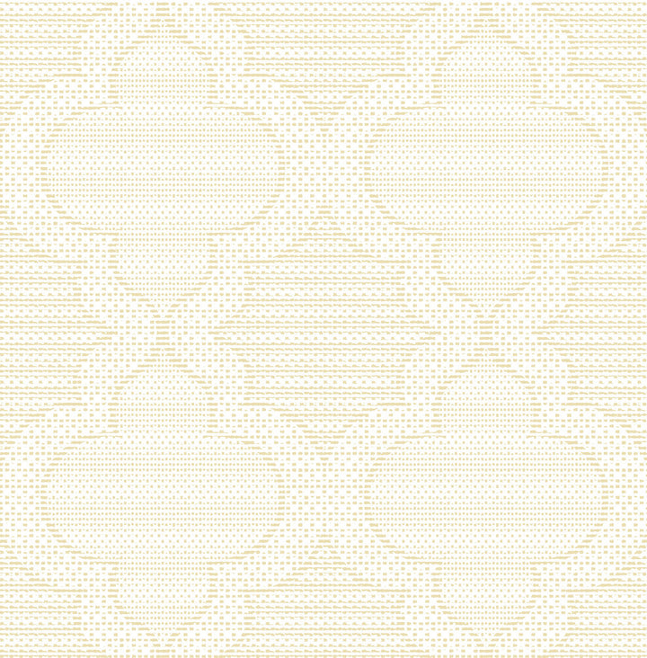 Ernest Yellow Quilted Quatrefoil Wallpaper by A-Street Prints Whimsy Covers about 56.4 square feet 20.5-in by 33-ft long roll Unpasted 10.4 - Fabric Carolina -