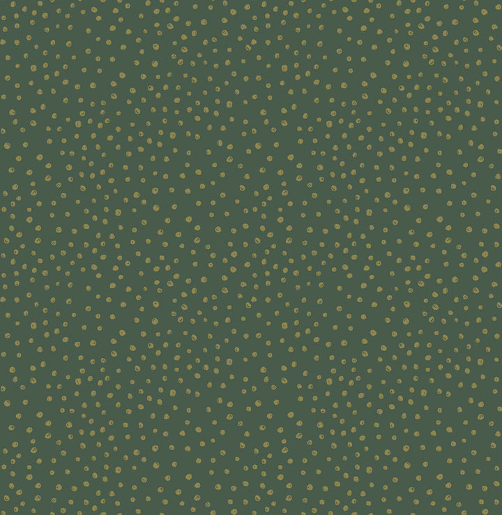 Cassie Green Petite Polka Wallpaper by A-Street Prints Whimsy Covers about 56.4 square feet 20.5-in by 33-ft long roll Unpasted 10.4 - Fabric Carolina -