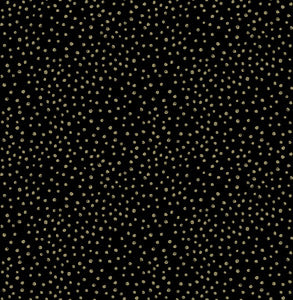 Cassie Gold Petite Polka Wallpaper by A-Street Prints