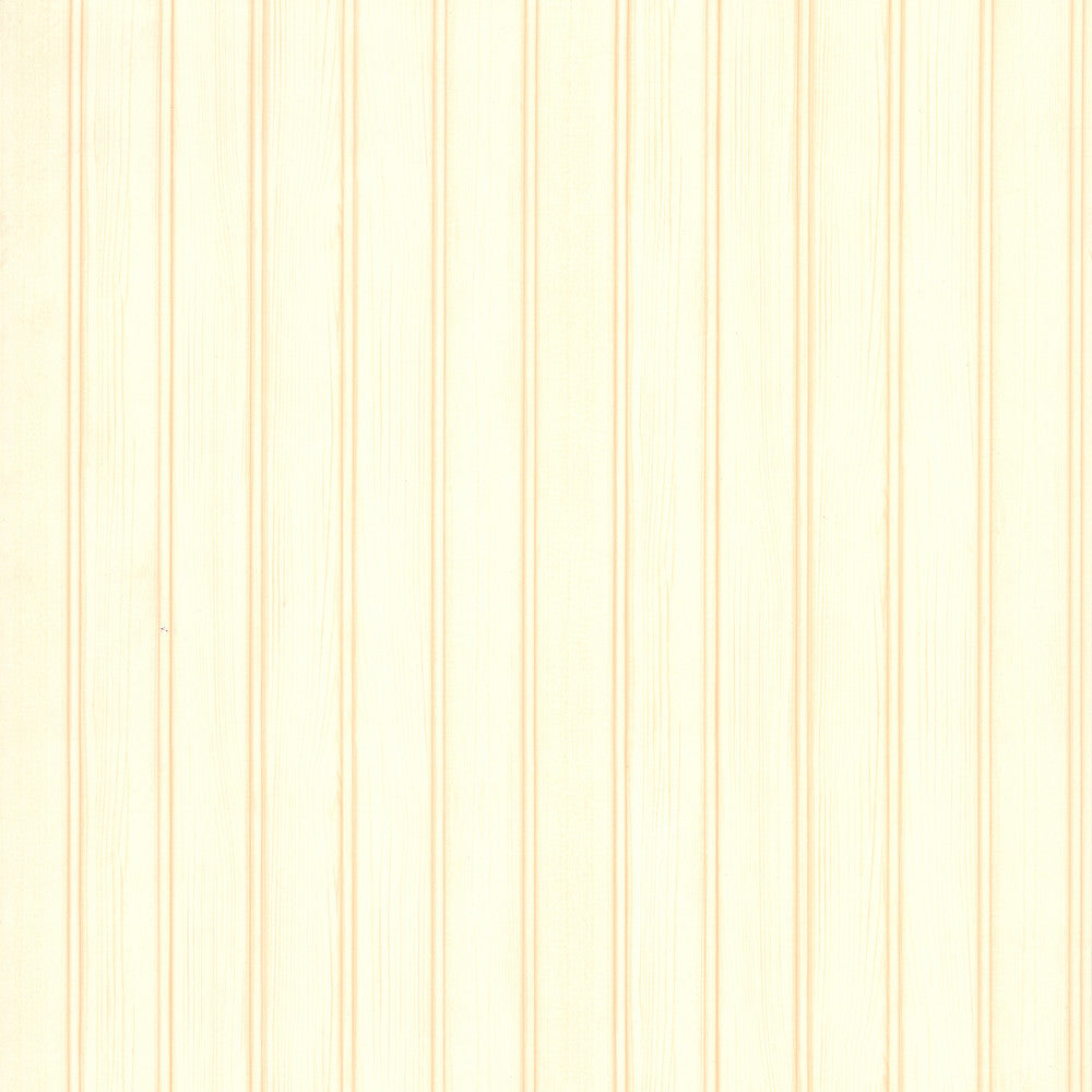 Silva Cream Wood Panelling Wallpaper by Brewster Kitchen, Bath and Bed Resource IV Covers about 56.4 square feet 20.5-in by 33-ft long roll Prepasted 0 - Fabric Carolina -