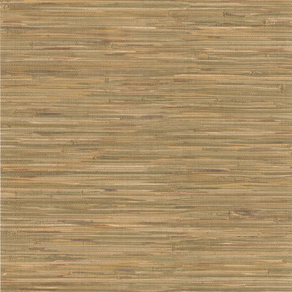 Faraji Sage Faux Grasscloth Wallpaper by Brewster Kitchen, Bath and Bed Resource IV Covers about 56.4 square feet 20.5-in by 33-ft long roll Prepasted 21 - Fabric Carolina -