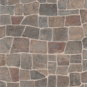 Flagstone Grey Slate Path Wallpaper by Brewster