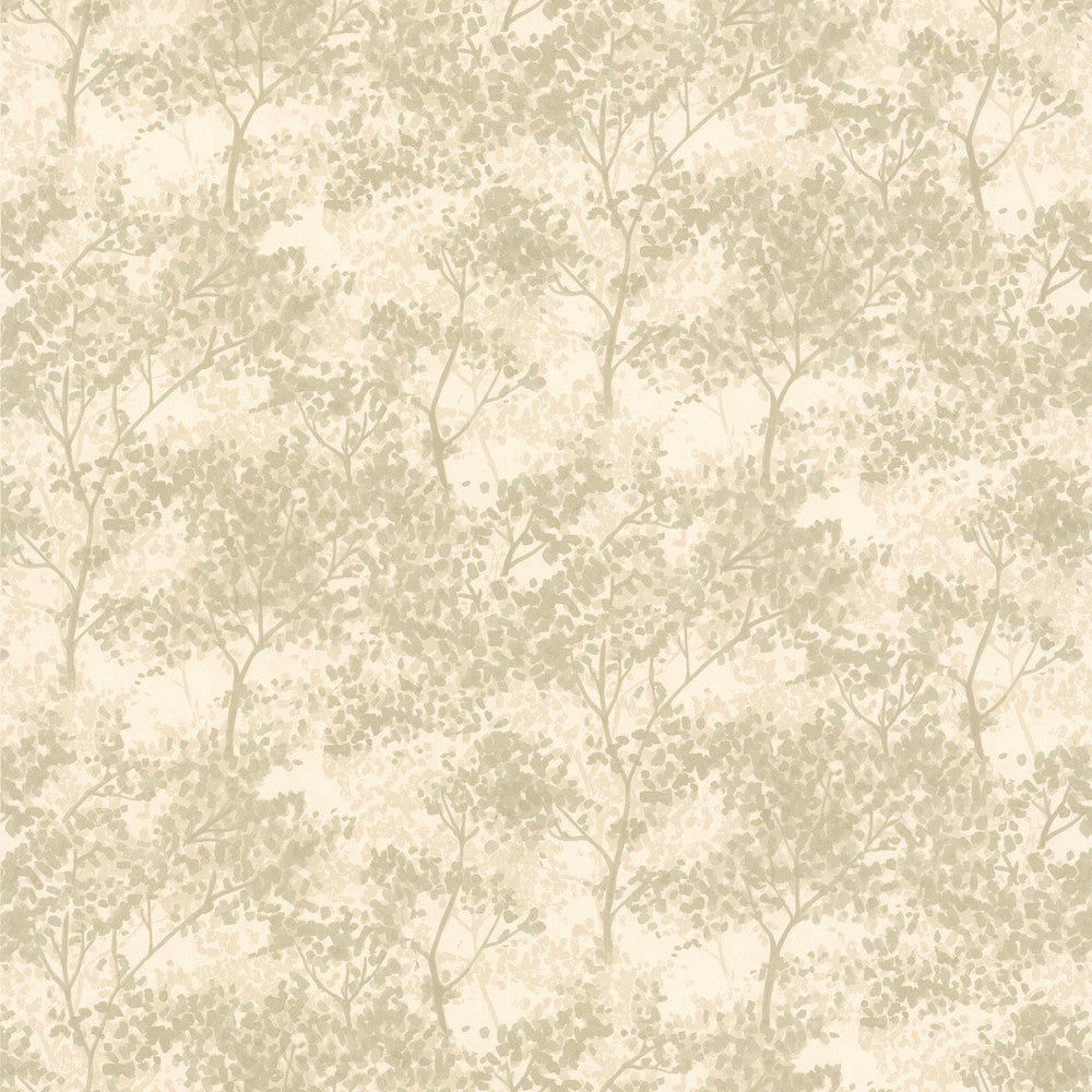 Vernon Sage Tree Wallpaper by Brewster Kitchen, Bath and Bed Resource IV Covers about 56.4 square feet 20.5-in by 33-ft long roll Prepasted 10.4 - Fabric Carolina -
