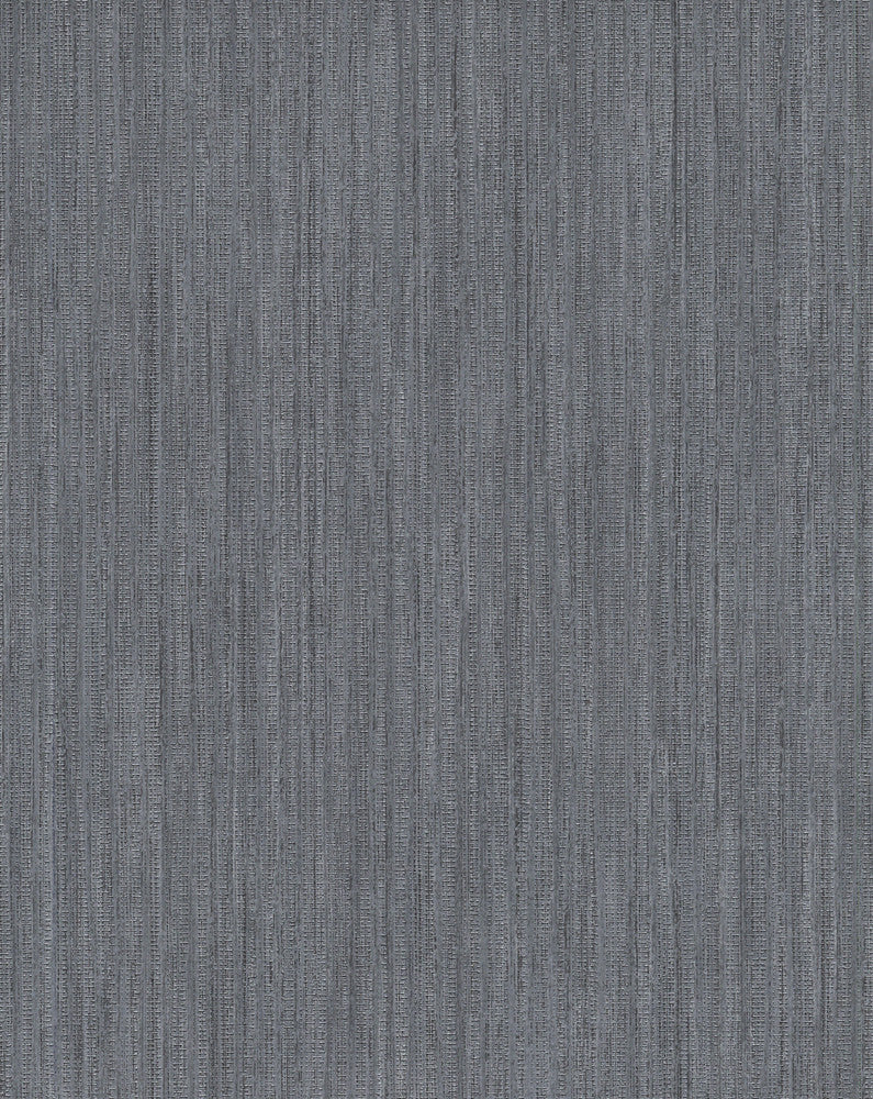 Silky Way Slate Striated Wallpaper by Warner Dimensional Accents Covers about 60.8 square feet 27-in by 27-ft long roll Unpasted 0 - Fabric Carolina -