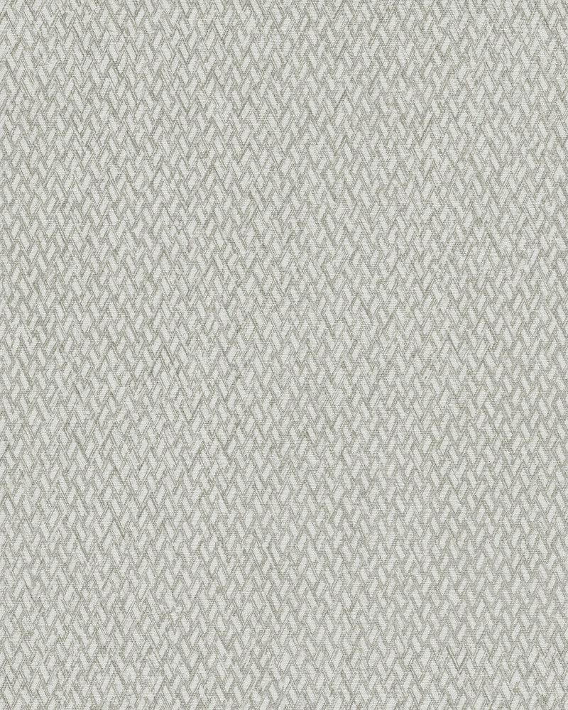 Weave It To Me Grey Geometric Wallpaper by Warner Dimensional Accents Covers about 65 square feet 26-in by 30-ft long roll Unpasted 0 - Fabric Carolina -