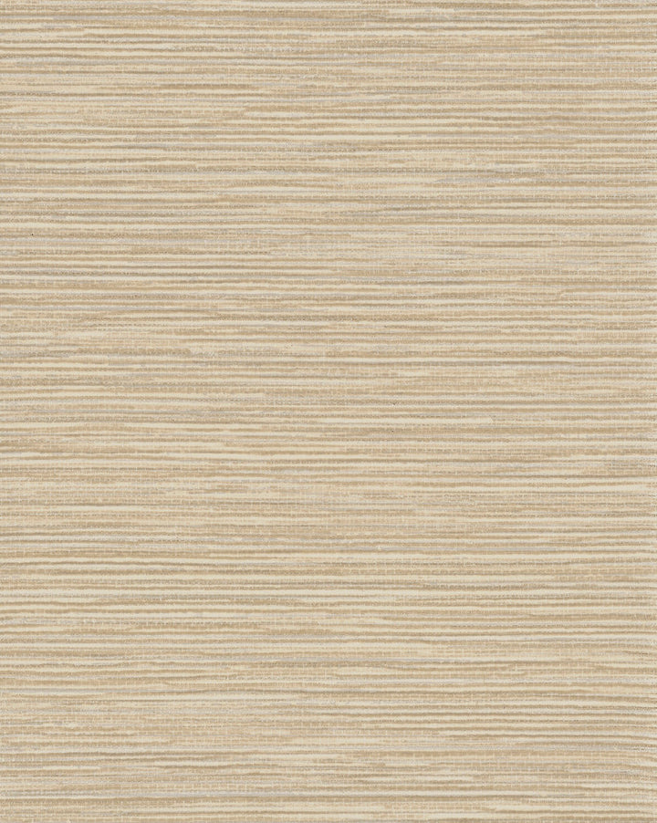 Leicester Neutral Metallic Stripe Wallpaper by Warner Dimensional Accents Covers about 60.8 square feet 27-in by 27-ft long roll Unpasted 0 - Fabric Carolina -