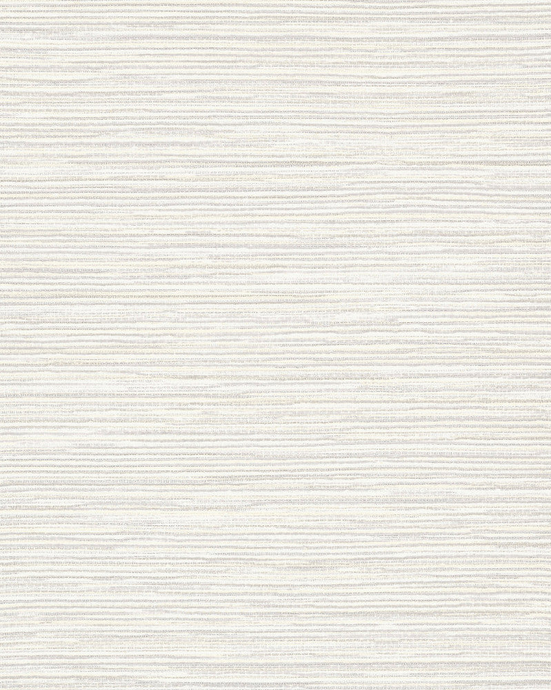 Leicester Pearl Metallic Stripe Wallpaper by Warner Dimensional Accents Covers about 60.8 square feet 27-in by 27-ft long roll Unpasted 0 - Fabric Carolina -