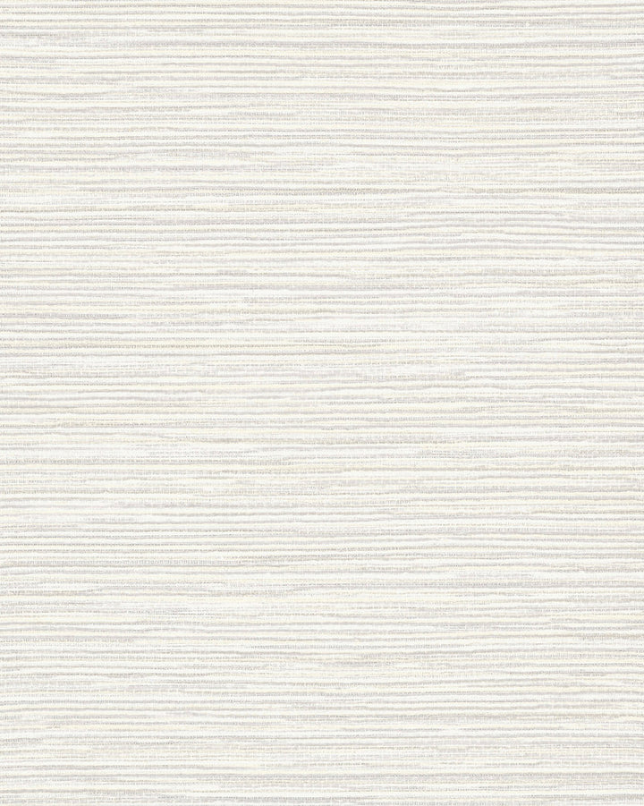 Leicester Pearl Metallic Stripe Wallpaper by Warner Dimensional Accents Covers about 60.8 square feet 27-in by 27-ft long roll Unpasted 0 - Fabric Carolina -