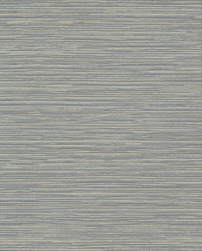 Leicester Slate Metallic Stripe Wallpaper by Warner Dimensional Accents Covers about 60.8 square feet 27-in by 27-ft long roll Unpasted 0 - Fabric Carolina -