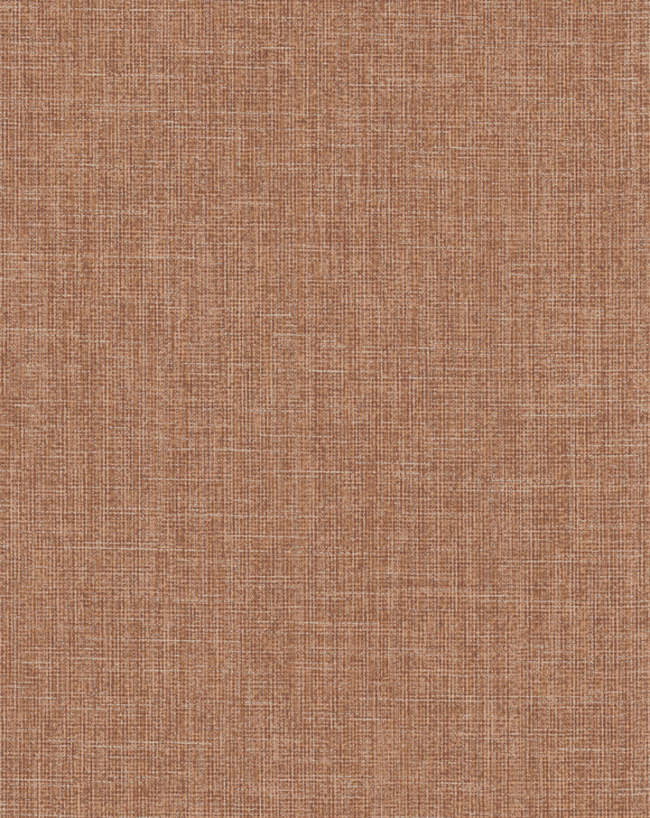 Broadwick Rust Faux Linen Wallpaper by Warner Dimensional Accents Covers about 65 square feet 26-in by 30-ft long roll Unpasted 0 - Fabric Carolina -