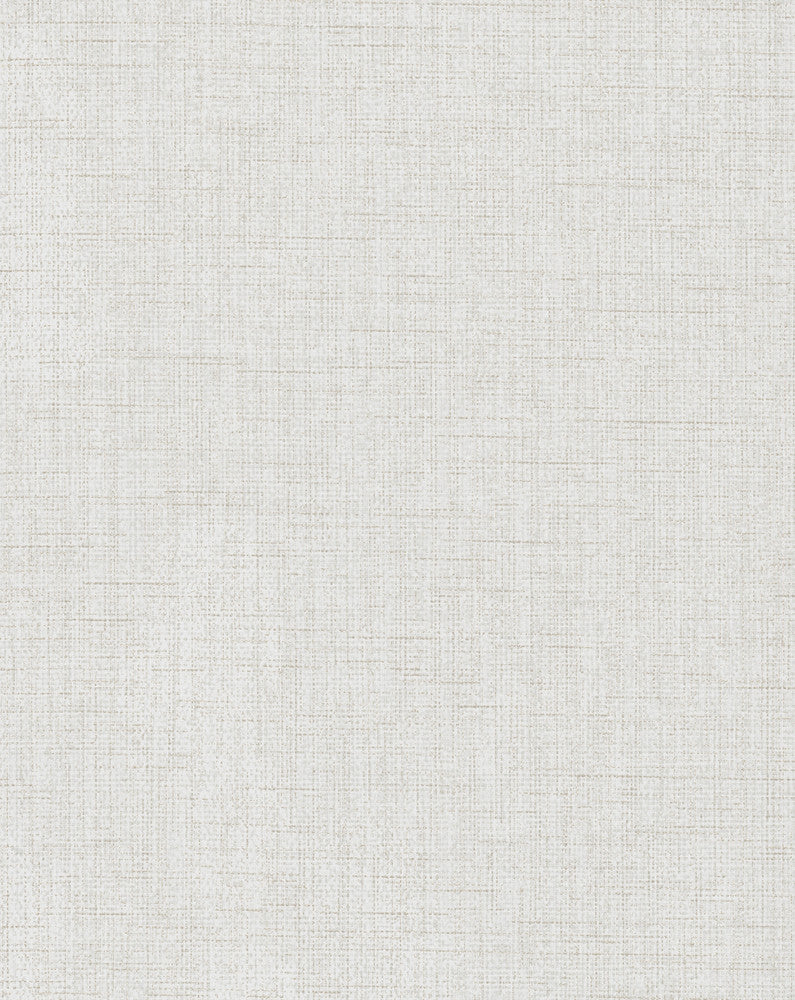 Broadwick White Faux Linen Wallpaper by Warner Dimensional Accents Covers about 65 square feet 26-in by 30-ft long roll Unpasted 0 - Fabric Carolina -