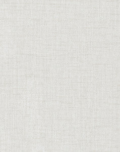 Broadwick White Faux Linen Wallpaper by Warner