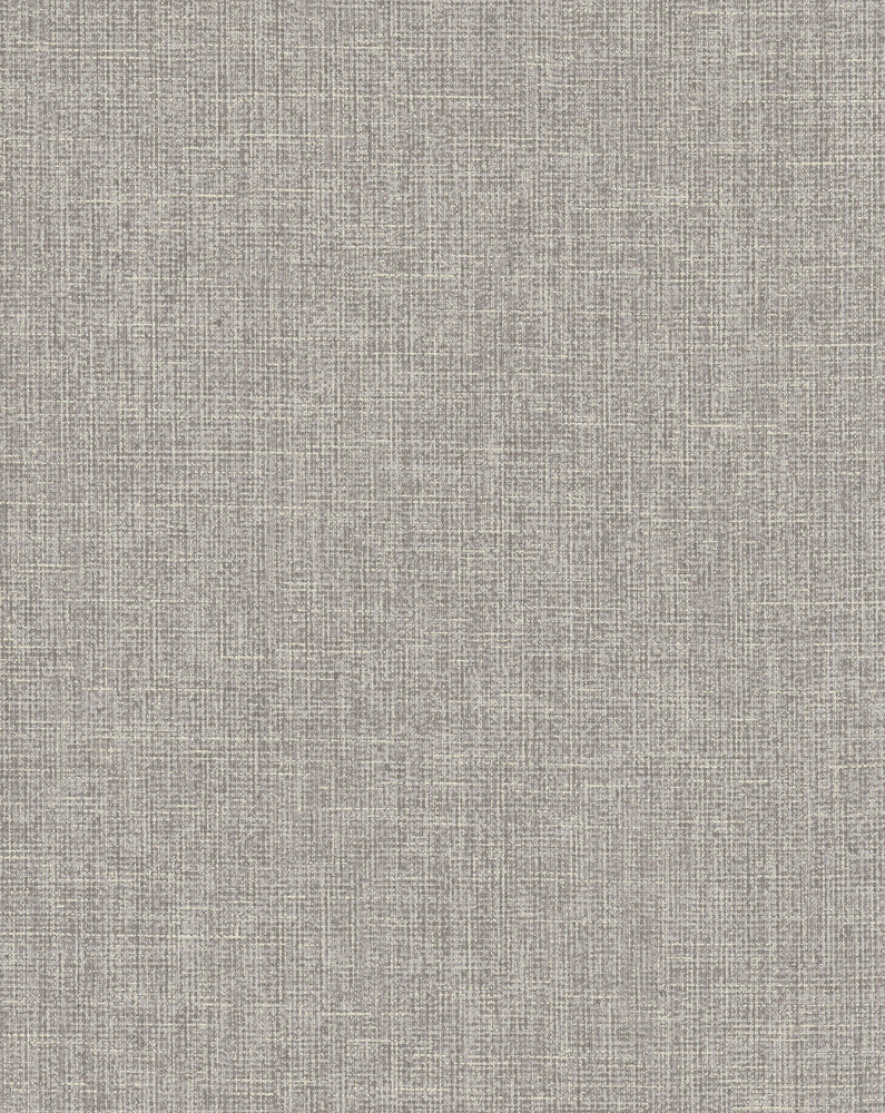 Broadwick Grey Faux Linen Wallpaper by Warner Dimensional Accents Covers about 65 square feet 26-in by 30-ft long roll Unpasted 0 - Fabric Carolina -