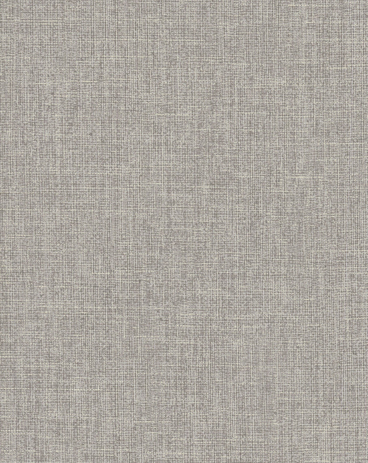 Broadwick Grey Faux Linen Wallpaper by Warner Dimensional Accents Covers about 65 square feet 26-in by 30-ft long roll Unpasted 0 - Fabric Carolina -