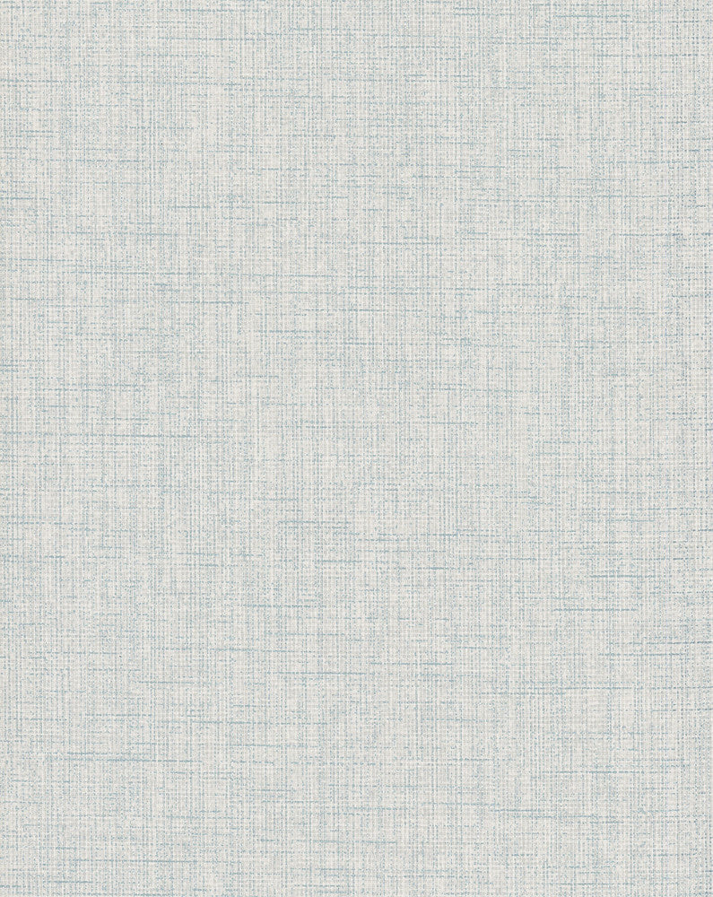 Broadwick Light Blue Faux Linen Wallpaper by Warner Dimensional Accents Covers about 65 square feet 26-in by 30-ft long roll Unpasted 0 - Fabric Carolina -