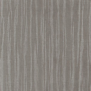 Zayne Dark Grey Organic Stripe Wallpaper by Warner