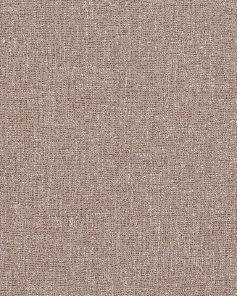 Posh Mauve Faux Fabric Wallpaper by Warner Dimensional Accents Covers about 60.8 square feet 27-in by 27-ft long roll Unpasted 0 - Fabric Carolina -