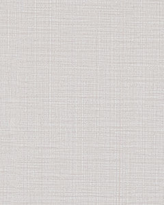 Premiere Light Grey Faux Linen Wallpaper by Warner
