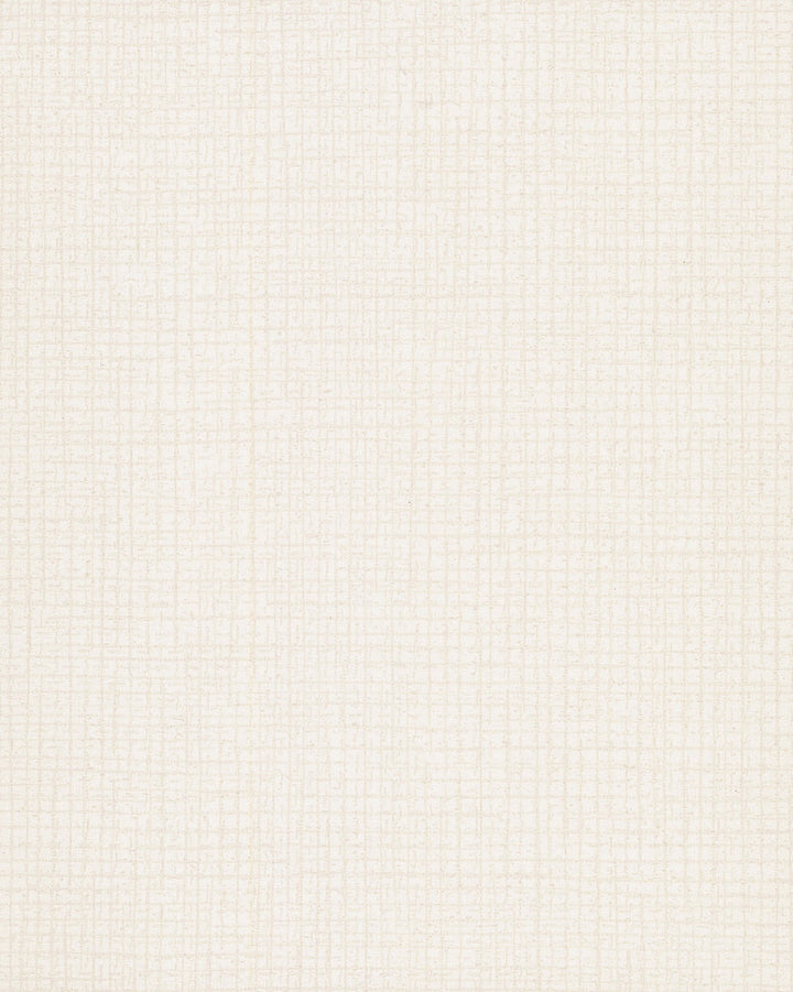 Threads Pearl Faux Fabric Wallpaper by Warner Dimensional Accents Covers about 65 square feet 26-in by 30-ft long roll Unpasted 0 - Fabric Carolina -