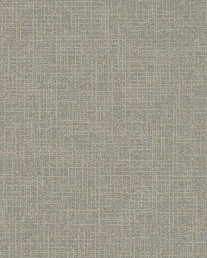 Threads Slate Faux Fabric Wallpaper by Warner Dimensional Accents Covers about 65 square feet 26-in by 30-ft long roll Unpasted 0 - Fabric Carolina -