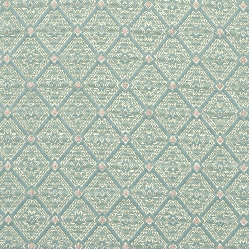 4140 Capri Diamond by Charlotte Fabric Timeless Treasures II 100% Woven Polyester Asia Exceeds 100,000 Wyzenbeek Rubs (Heavy Duty) Horizontal: 1.75" x Vertical: 2" 54 Inches - Fabric Carolina -